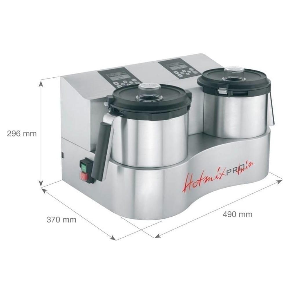 HotmixPRO Twin Professional kneading machine for catering